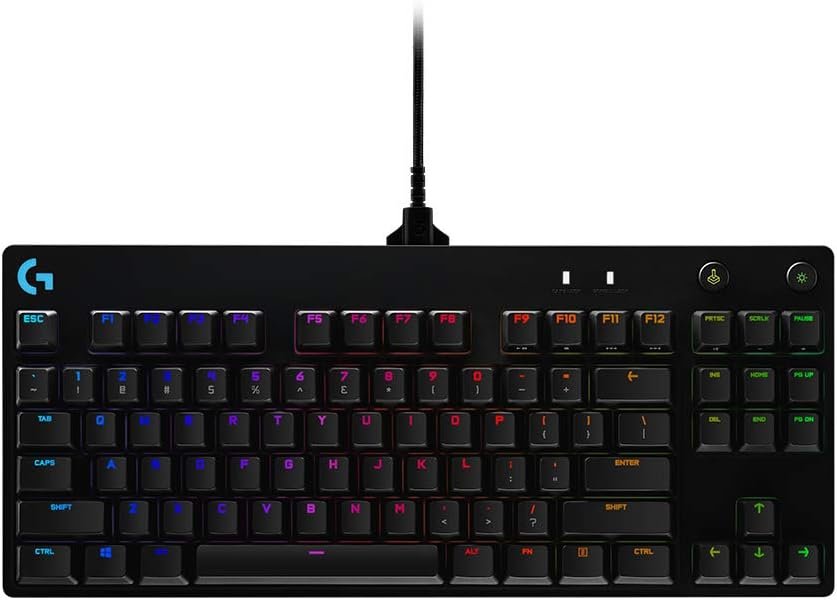 Logitech G PRO TKL – Clavier Gaming Mécanique RGB AZERTY