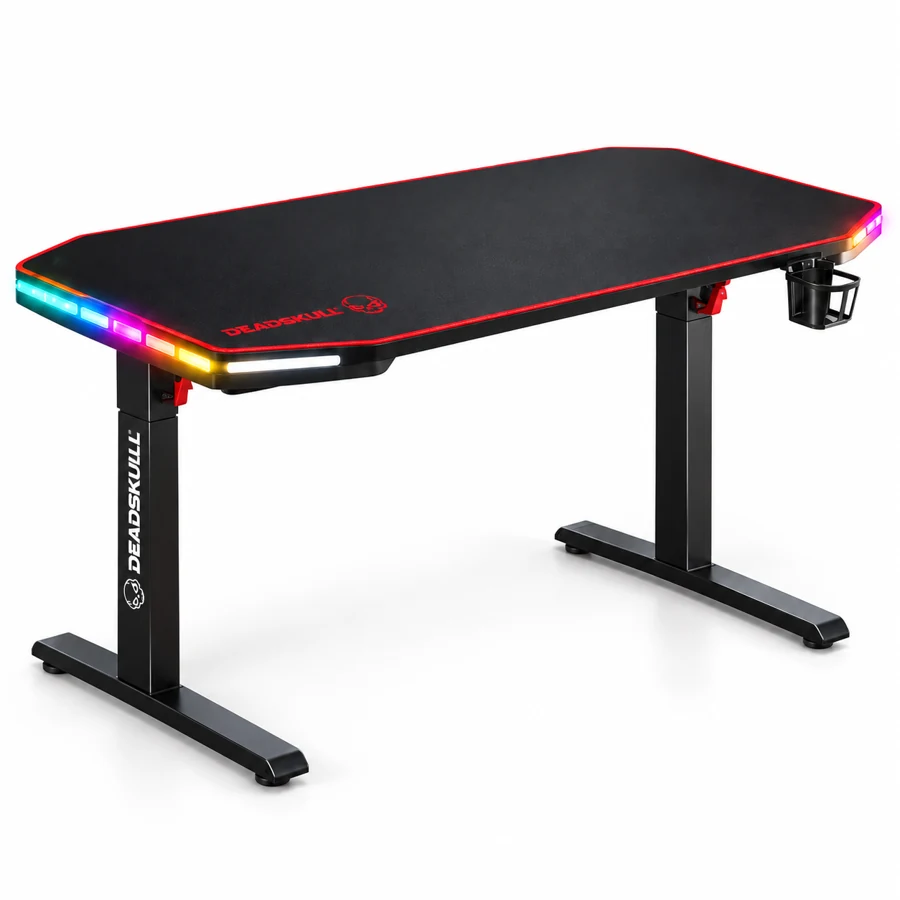 Bureau Gamer RGB HA 04 – DEADSKULL