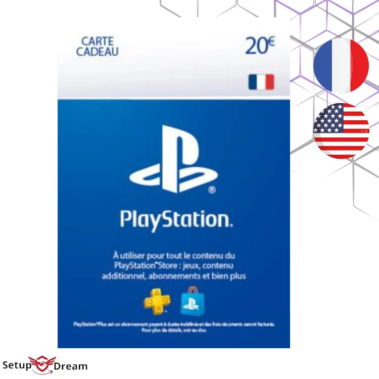 Carte PlayStation Store 20€