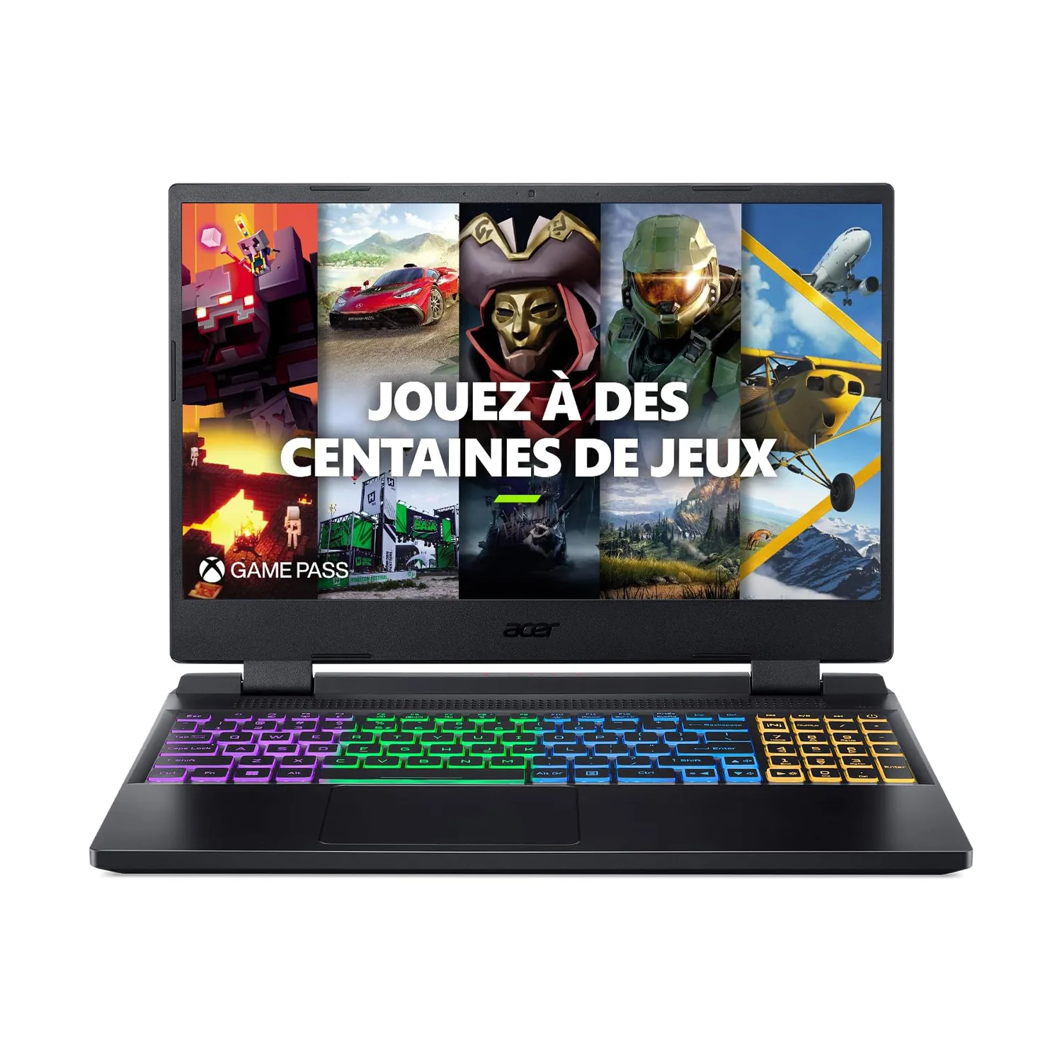 Acer Nitro 5 i7 12650H - 16GB DDR4, 512Go NVMe, Nvidia RTX 4050, 17″