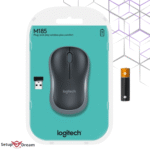 Souris Logitech Wireless M185 (Gris) – Image 6