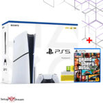 Sony Console PS5 Slim + GTA V Jeu PS5