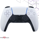 Manette PS5 sans fil Sony DualSense Blanc | Prix Maroc – Image 2