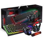 SH Pack Combo GAMER (Casque, Clavier, Souris, Tapis)