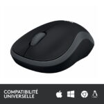 Souris Logitech Wireless M185 (Gris) – Image 3