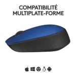 Souris Logitech M171 Wireless (Bleu) – Image 5