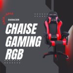 Chaise Gamer DXRacer Rouge avec RGB – Image 3