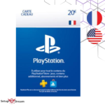 Carte PlayStation Store 20€