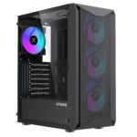 Boîtier Xtrike Spider Black – GamingZone